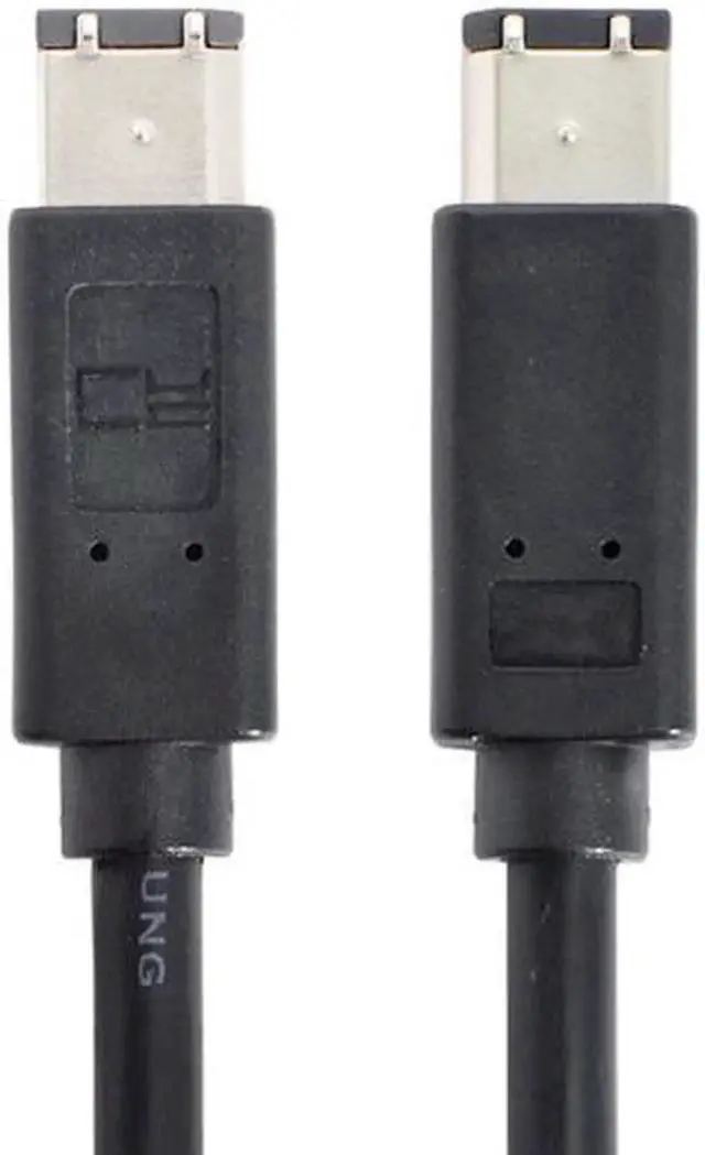 Main image of JAENFONG 6 Pin to 6Pin FireWire 400 to FireWire 400 6-6 ilink Cable IEEE 1394 1.8m Black