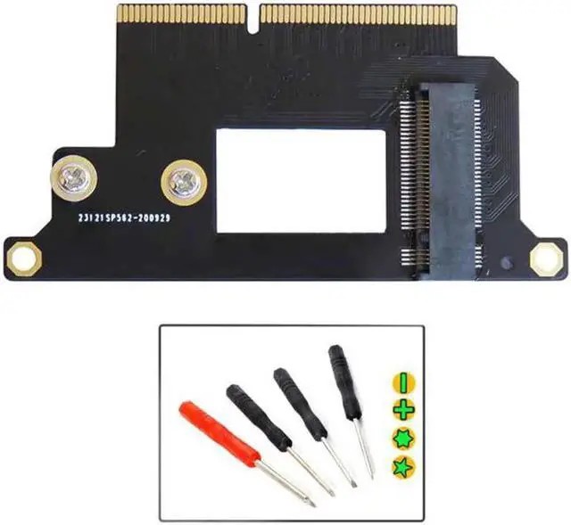 Alt view image 6 of 7 - JAENFONG M-Key NVME SSD Convert Card fit for Macbook Pro 2016 2017 13" A1708 A1707 A1706