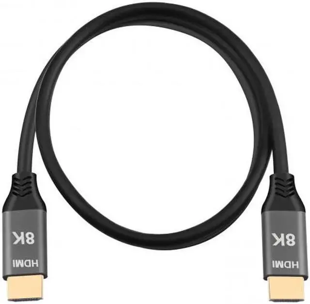Alt view image 4 of 7 - JAENFONG HDMI 2.1 Cable Ultra-HD UHD 8K 60hz 4K 120hz Cable 48Gbs with Audio and Ethernet HDMI Cord