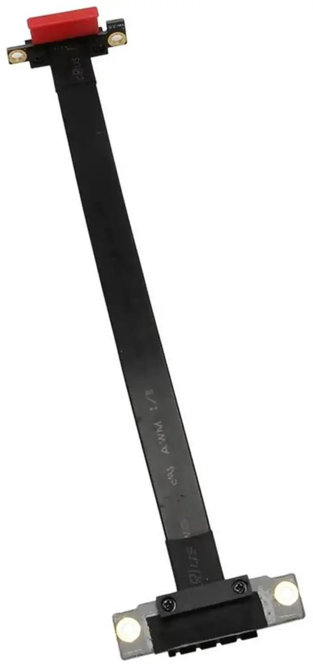 Main image of 4X PCIE X1 Riser Cable Dual 90 Degree Right Angle Pcie 3.0 X1 To X1 Extension Cable 8Gbps PCI Express 1X Riser Card 20Cm
