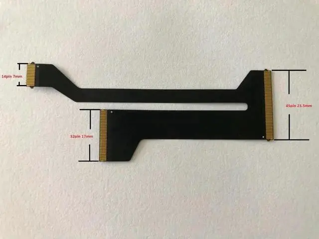 Alt view image 3 of 6 - Part 33 - Remote Controller Built-in Screen Main Board Flat Cable for Phantom 4 Pro RC Drone Genuine Repair Parts