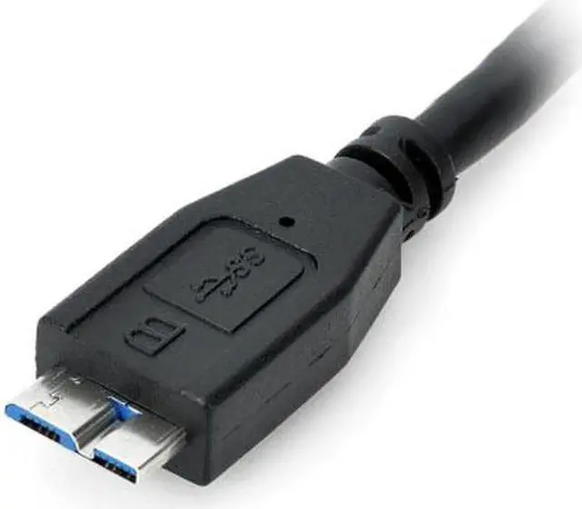 Alt view image 3 of 5 - JAENFONG Dual USB3.0 A Male to Micro USB 3.0 Y cable with Extra Power for Mobile HDD