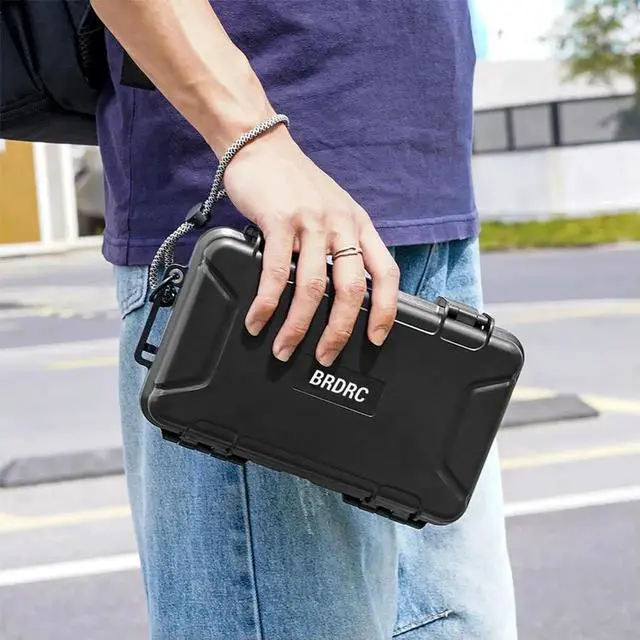 Alt view image 3 of 6 - For Osmo Pocket 3 Hard Case Portable Bag Waterproof Explosion-proof Hard Shell Case for Pocket 3 Camera Accessorie