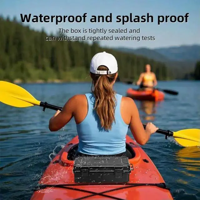 Alt view image 4 of 6 - For Osmo Pocket 3 Hard Case Portable Bag Waterproof Explosion-proof Hard Shell Case for Pocket 3 Camera Accessorie