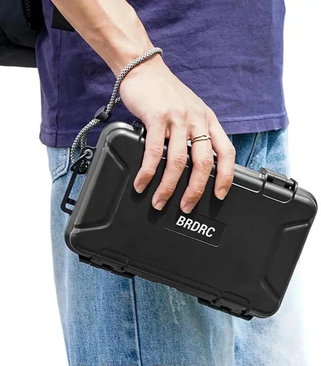 Alt view image 6 of 6 - For Osmo Pocket 3 Hard Case Portable Bag Waterproof Explosion-proof Hard Shell Case for Pocket 3 Camera Accessorie