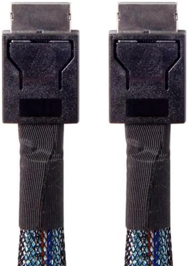 Alt view image 3 of 7 - JAENFONG OCuLink PCIe PCI-Express SFF-8611 4i to OCuLink SFF-8611 SSD Data Active Cable 50cm