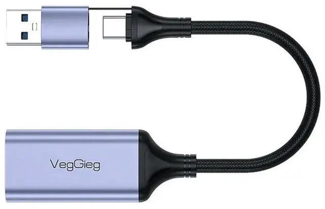 Main image of USB 3.0 Video Capture Card HDMI-compatible To USB/Type-C Aluminum Alloy USB 3.0 Video Grabber 4K1080P for PS Switch Live Camera