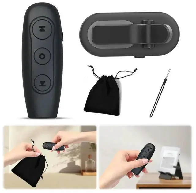 Alt view image 4 of 7 - Remote Control for Remote Page Turner for Kindle Paperwhite Oasis Kobo EReaders for Android Tablets Reading Novels