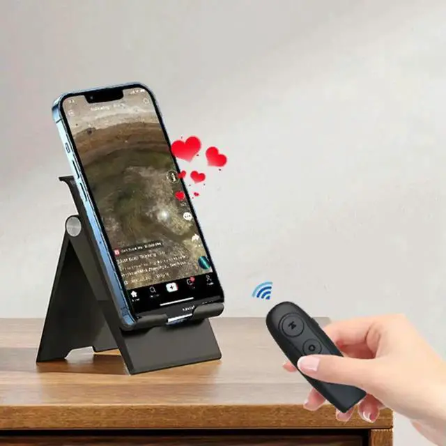 Alt view image 7 of 7 - Remote Control for Remote Page Turner for Kindle Paperwhite Oasis Kobo EReaders for Android Tablets Reading Novels
