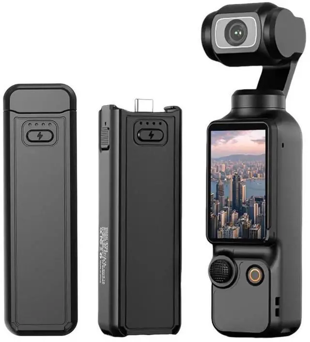 Main image of For Osmo Pocket 3 Sports Camera Hand Grip TYPE-C Charging Action Camera Charging Handle Camera Handle Power Bank