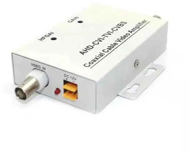 Alt view image 5 of 6 - Coaxial Cable BNC Video Amplifier Booster 1 Channel Coaxial Cable Video Amplifier BNC AMP Extender Booster CCTV