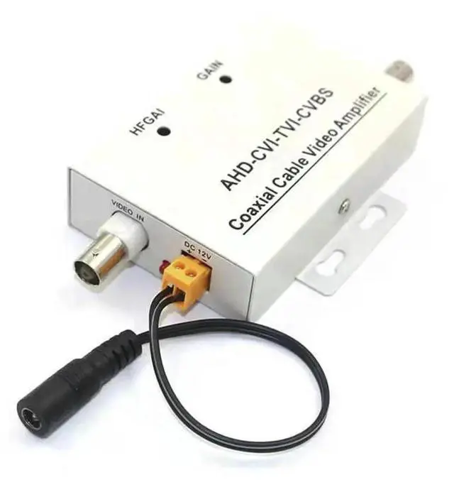 Main image of Coaxial Cable BNC Video Amplifier Booster 1 Channel Coaxial Cable Video Amplifier BNC AMP Extender Booster CCTV