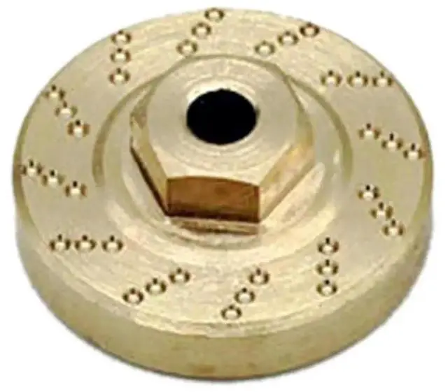 Alt view image 5 of 5 - 40Pcs Heavy Duty Brass Wheel Hex Adapter Balance Weight For AXIAL SCX24 90081 Upgrades 1/24 RC Crawler Car Parts