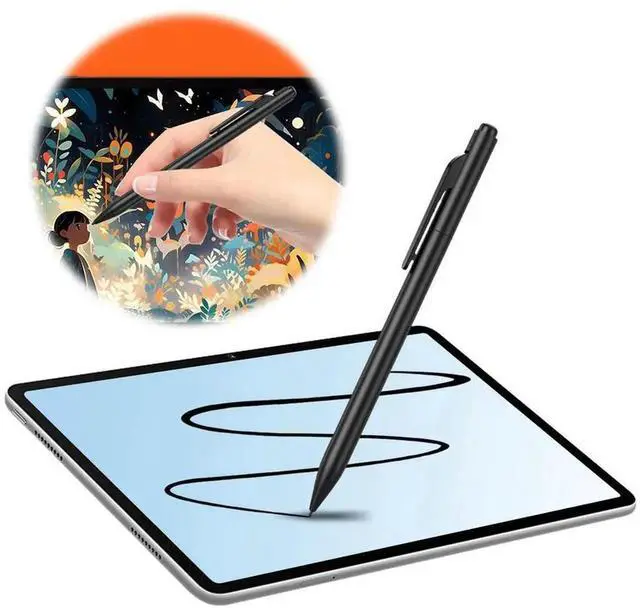 Alt view image 3 of 7 - EMR Stylus Pen for Remarkable 2 Tablet Touch Pen with Eraser Tilt 4096 Sensitivity Palm Rejection for /Wacom/EMR Devices