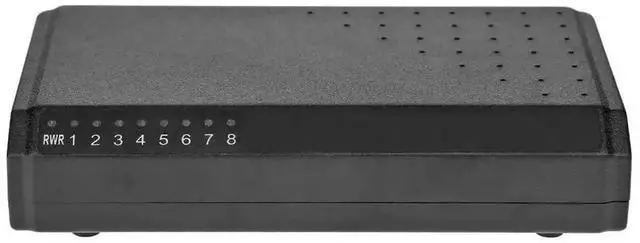 Main image of 8 Ports PoE Switch 6+2 POE 10/100M Ethernet Power Over without Power Adapter for Outdoor Cameras Accessories