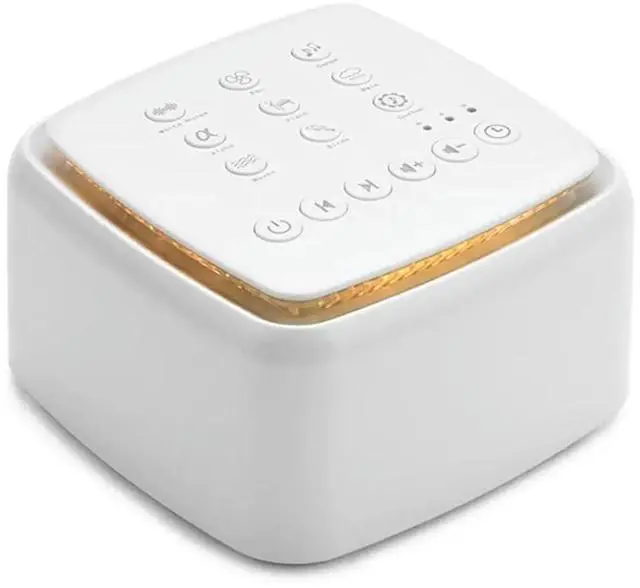 Alt view image 2 of 4 - 30 Soothing Sounds White Noise Machine With Night Light For Enhanced Sleep For Babies & Adults
