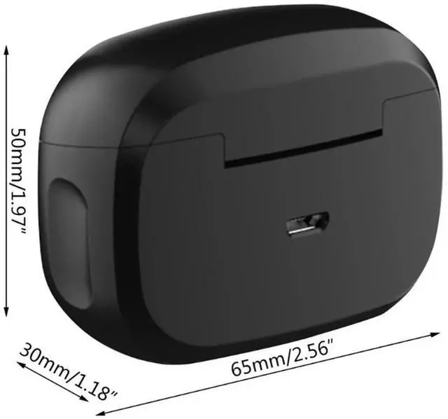 Alt view image 2 of 4 - Bluetooth Earphones Wireless Charging Case for Jabra Elite 65t/Elite Active 65t