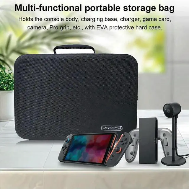 Alt view image 2 of 7 - EVA Portable Bag Anti-Scratch Handheld Game Console Case Hard Shell Bag for Switch 2 Game Console