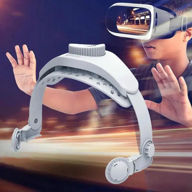 Alt view image 5 of 7 - Comfort Headband Decompression Head Strap Breathable Weight Reduction Bracket Enhanced Support for PS VR2 Headset Accessories