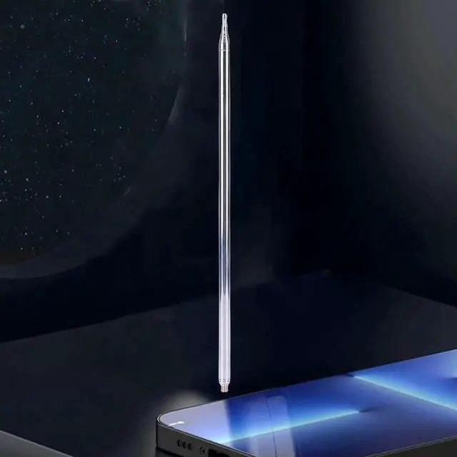 Alt view image 2 of 4 - 5.6M Stainless Steel Telescopic Whips M10 Thread Replacement Antenna Aerial DIY for HF Radio V Antenna GP Antenna Yagi Antenna