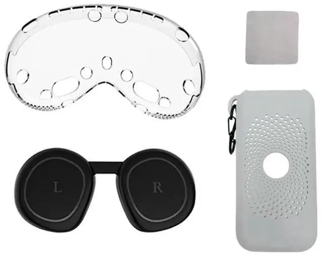 Alt view image 3 of 4 - For Vision Pro Case Kit Silicone Power Case VR Glasses Dust Eyecup,B_L50A