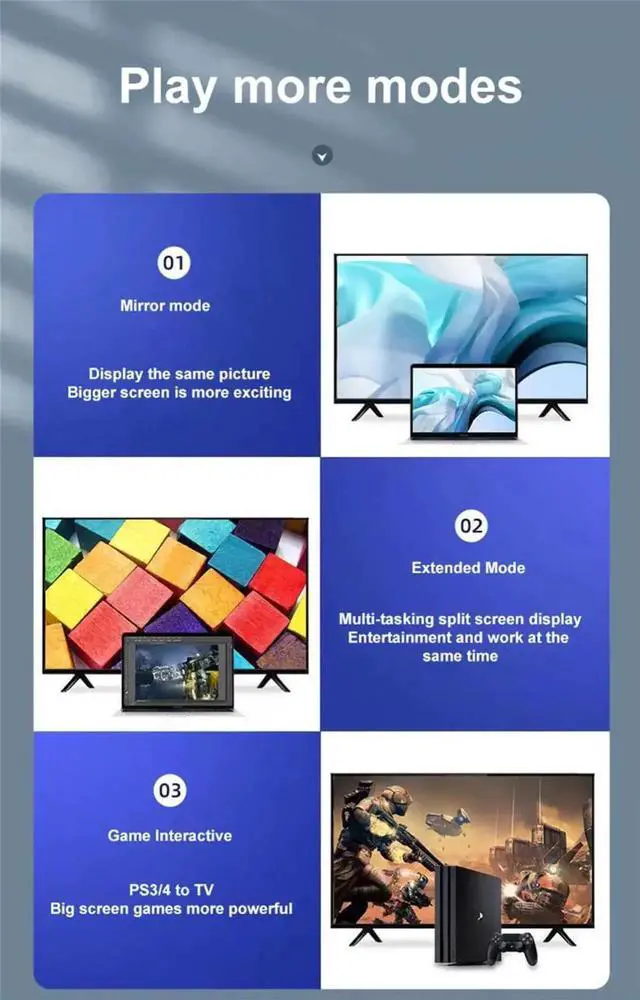 Alt view image 2 of 7 - JAENFONG 2-Pack 4K HDMI Cable(5ft), Set-top Box TV Data HDMI 2.0 Cable Version Ultra High Speed Certified 4K@60Hz Computer Video HDMI For Xiaomi PS5