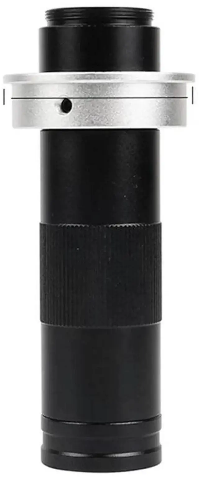 Alt view image 2 of 4 - Magnification Adjustable 130X Zoom C Mount Lens 0.7X-4.5X Magnification For USB Industry Video Microscope Camera Easy Install