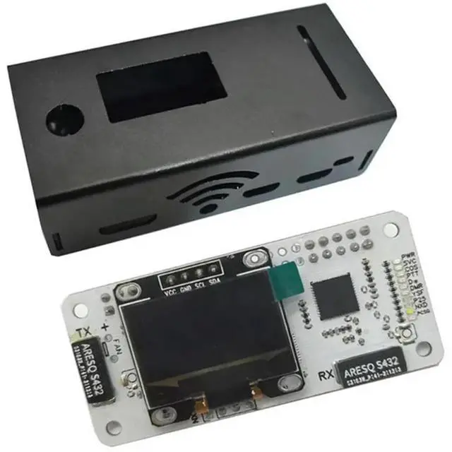 Alt view image 3 of 4 - Duplex MMDVM Hotspot Board UHF VHF + OLED + Case Kit Support P25 DMR YSF For Raspberry Pi Zero W 0W 2W 3B 4B