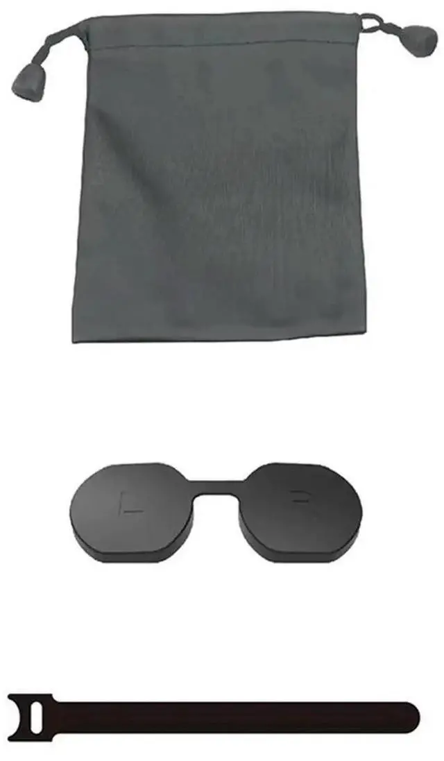 Alt view image 2 of 7 - Eyeglass Organizer Bag with Lens Protection Cover PS VR2 Bag Shock Absorption Double Zipper for PS VR2 Eyeglass