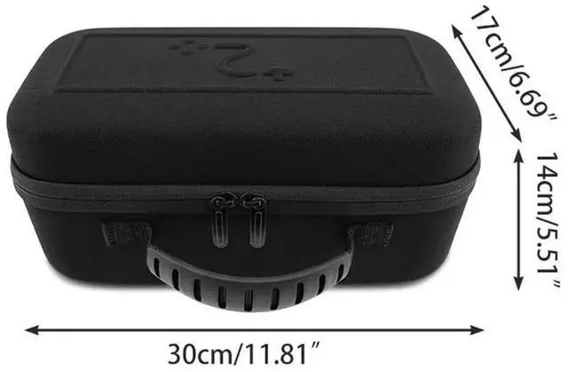 Alt view image 3 of 4 - For NS2 Hard Protective Carry Case with 14 Card Slots Shockproof Console Bag Console Protective Handbag Gift for Friend