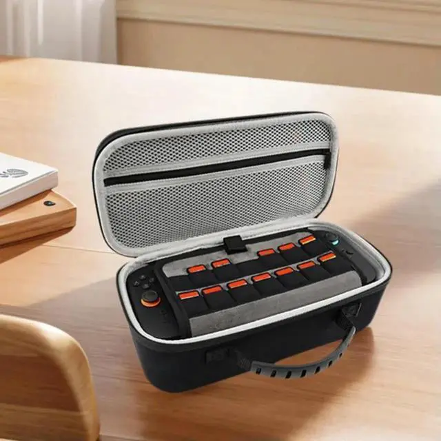 Alt view image 4 of 4 - For NS2 Hard Protective Carry Case with 14 Card Slots Shockproof Console Bag Console Protective Handbag Gift for Friend