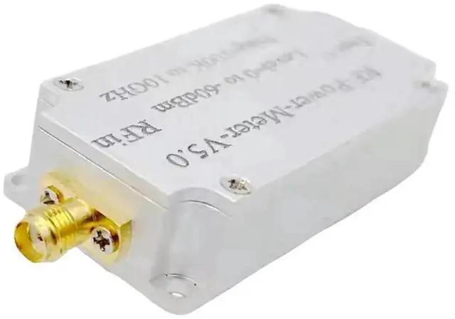 Main image of USB RF Power Meter USB Communication 100K-10GHZ Amplitude Measurement Software Up To 500kbps V5 2 Mark Cursors for Ham Radio