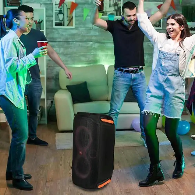 Alt view image 3 of 4 - Speaker Dust Cover No Removal Mesh Slip Cover Case Scratch-resistant Protective Case for JBL Partybox 110 Speaker Accessories