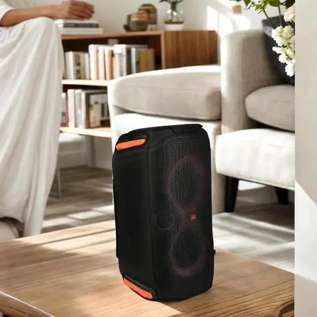 Alt view image 4 of 4 - Speaker Dust Cover No Removal Mesh Slip Cover Case Scratch-resistant Protective Case for JBL Partybox 110 Speaker Accessories