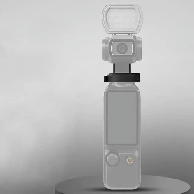 Alt view image 3 of 4 - Magnetic Fill Light Action Camera Fill Light 3 Adjustable Brightness LED Fill Light 3 Color Temp Filming Light for Pocket 3