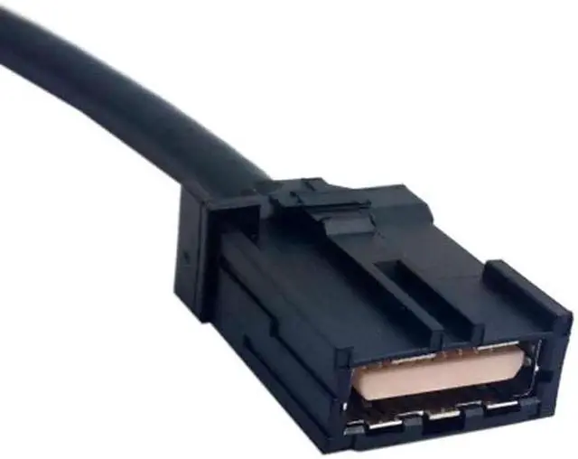 Alt view image 3 of 7 - JAENFONG Cable High Speed HDMI 1.4 Type E Male to Type A Male Video Audio Cable 1.5M Automotive Grade for Hyundai H1 Car