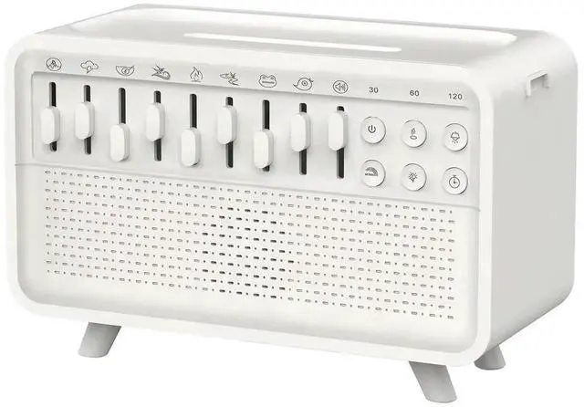 Main image of LED White Noise Speaker Timer Portable BT Speaker Waterless Auto-Off Aroma Diffuser Night Light for Bedroom Living Room Bedside