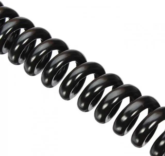 Alt view image 5 of 5 - JAENFONG Black HDMI Male to HDMI Male Stretch Spring Cable for HDTV DVB DVD PC 1080p 4ft