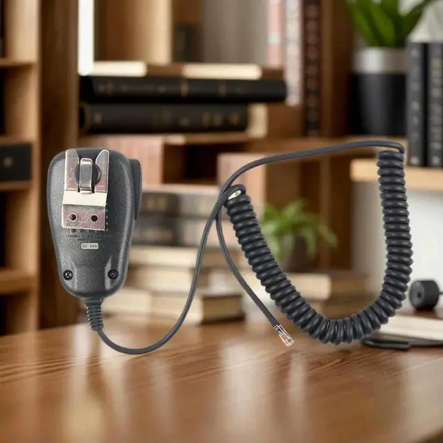 Alt view image 2 of 4 - MH-48 Microphone Speaker 6 Pin DTMF Radio Speaker Mic Radio Microphone for Yaesu Mobile Radio FT-8800R FT-8900R FT-7900R
