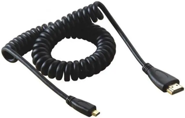 Alt view image 7 of 7 - JAENFONG HDMI Male to HDMI Male stretch spring CABLE for TF201 XOOM A500 Tablet