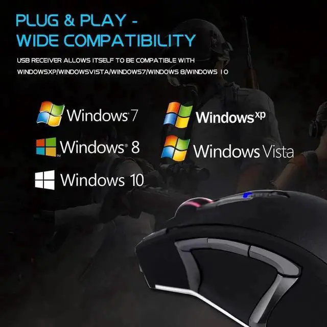 Alt view image 5 of 7 - JAENFONG Gaming Mouse with 14 Programmable Buttons, E-YOOSO 10000 DPI High Precision Laser, Ergonomic Optical RGB Gaming Mice - Weight Tuning Set for Windows PC Gaming