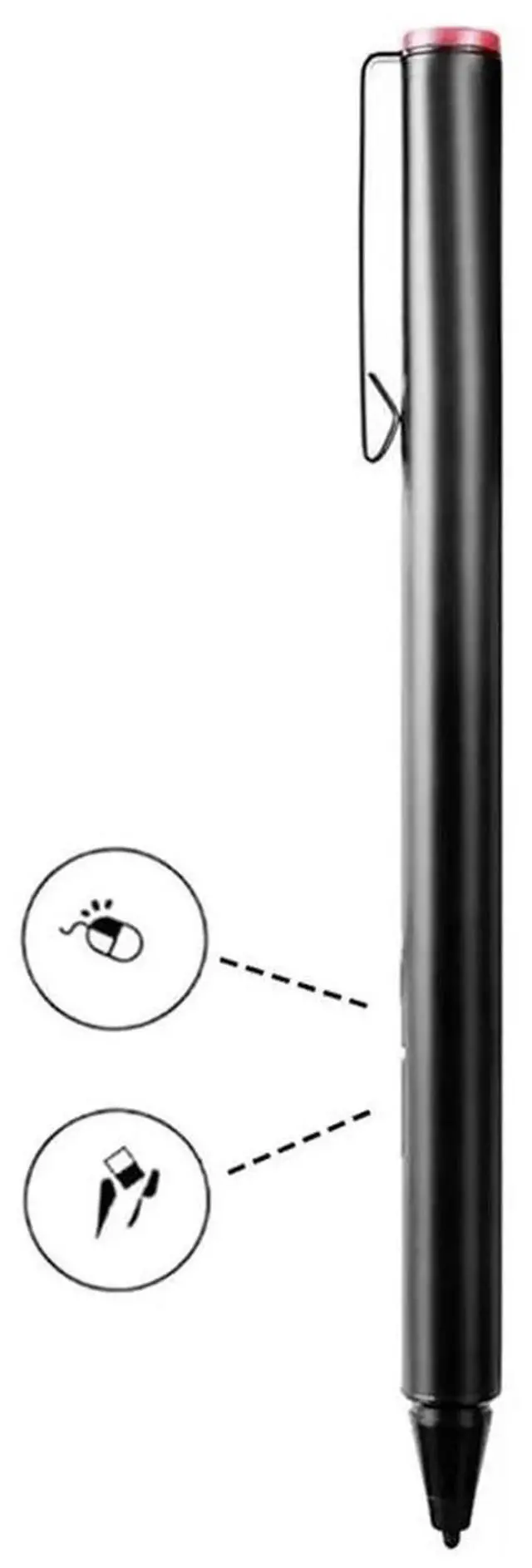 Alt view image 2 of 4 - Active Pen For Yoga C930-13, 720, 730, 920, Flex 14/15, Flex 6, Thinkpad X1 Miix 720, Miix 520/510-12, 4X80N95873