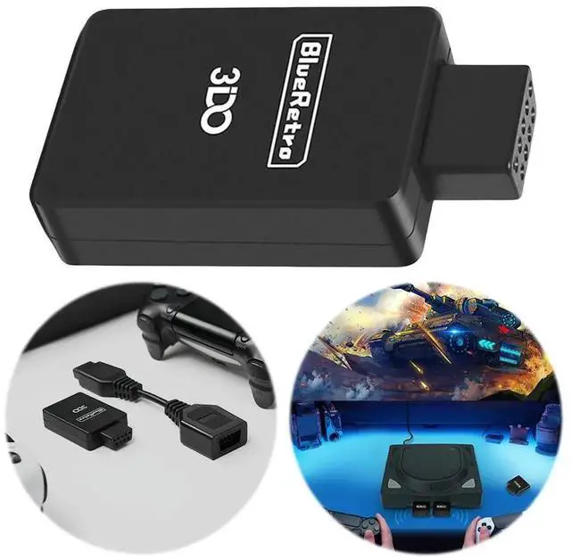Alt view image 4 of 4 - BT Wireless Game Controller Adapter for 3DO FZ-1 FZ-10 Consoles for PS3/PS4/PS5 8bitdo Switch Xbox