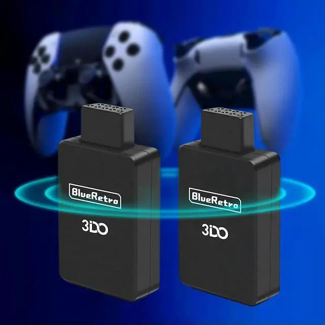 Alt view image 3 of 4 - BT Wireless Game Controller Adapter for 3DO FZ-1 FZ-10 Consoles for PS3/PS4/PS5 8bitdo Switch Xbox
