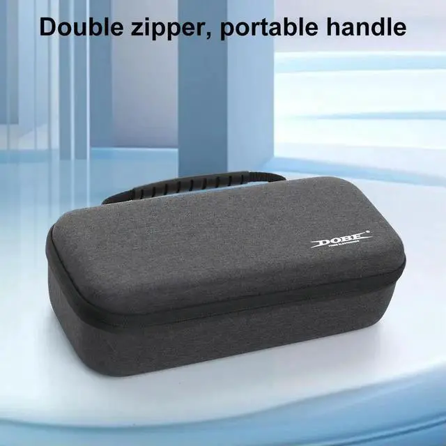 Alt view image 2 of 4 - Carrying Case with 8-Bit Game Cartridge Box Carrying Bag W/ Mesh Pocket Organizer Bag for Switch 2 NS2 Game Console