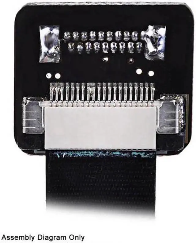 Alt view image 3 of 7 - JAENFONG 50cm Dual 90 Degree Right-Up Angled HDMI Type A Male to Male HDTV FPC Flat Cable for FPV HDTV Multicopter Aerial Photography