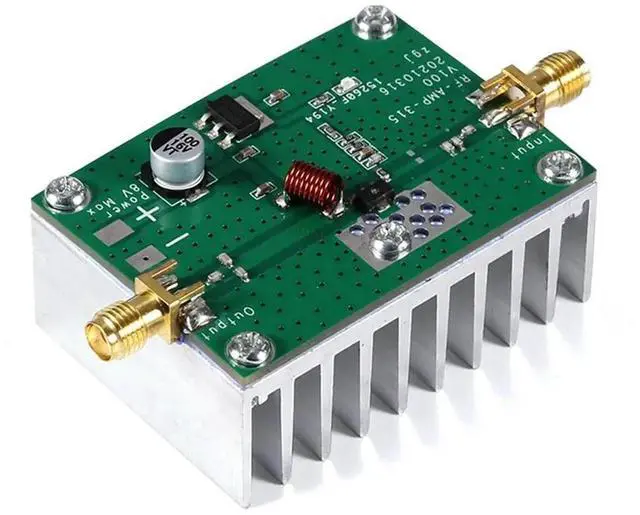 Alt view image 4 of 7 - 315Mhz 8W Single Directional RF Power Radio Amplifier Sma-K Female UHF RF Power Amplifier High Frequency Amplifiers Board