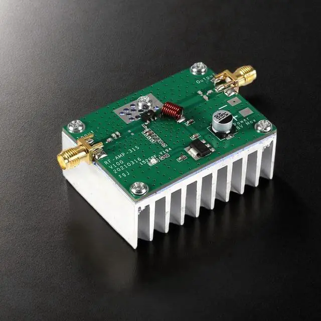 Alt view image 7 of 7 - 315Mhz 8W Single Directional RF Power Radio Amplifier Sma-K Female UHF RF Power Amplifier High Frequency Amplifiers Board