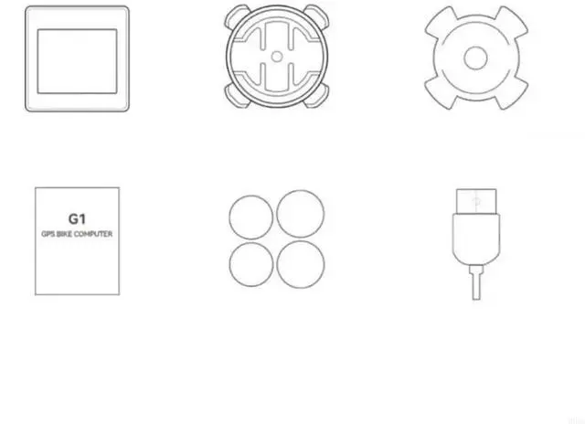 Alt view image 3 of 4 - Wireless Cycling Navigation Speedometer Satellite Tracking Waterproof Bike Computer Large Screen Auto Sleep Mode 25H Use