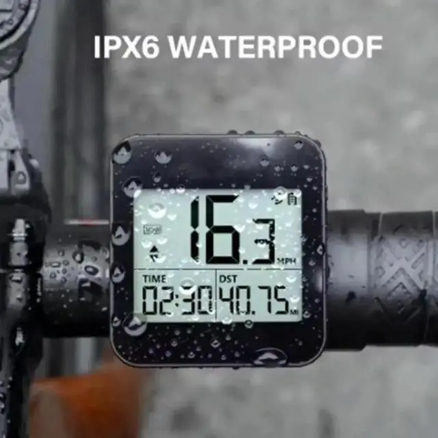 Alt view image 2 of 4 - Wireless Cycling Navigation Speedometer Satellite Tracking Waterproof Bike Computer Large Screen Auto Sleep Mode 25H Use